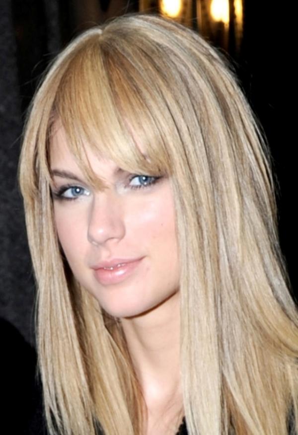 taylor swift hairstyles with bangs